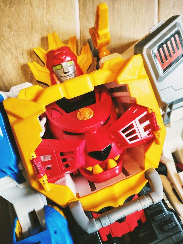 📢 Power rangers beast morphers Megazord transformable électronique sons et lumière marque hasbro - photo numéro 2