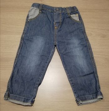 Jean taille élastique