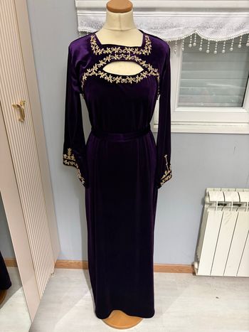 Caftan moderne violet 