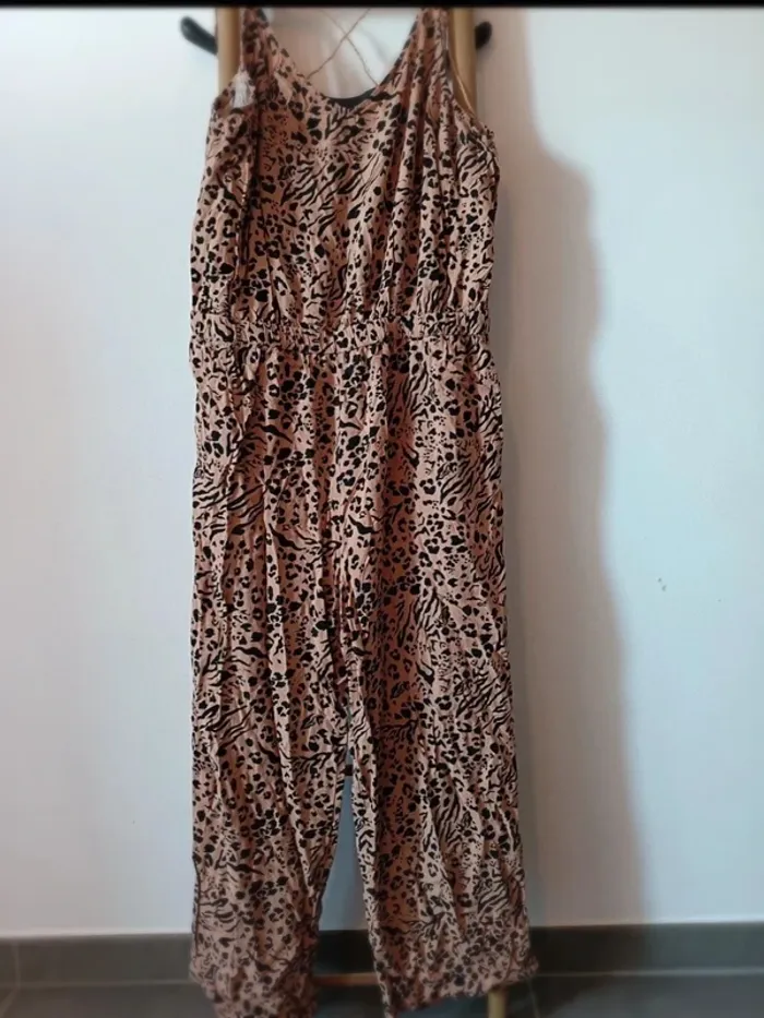 Combinaison pantalon léopard
