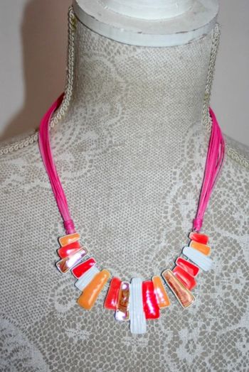 Ensemble Collier + boucles d'oreilles
