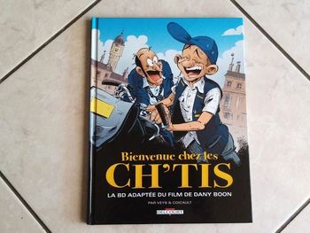 livre bd bienvenue chez les ch'tis