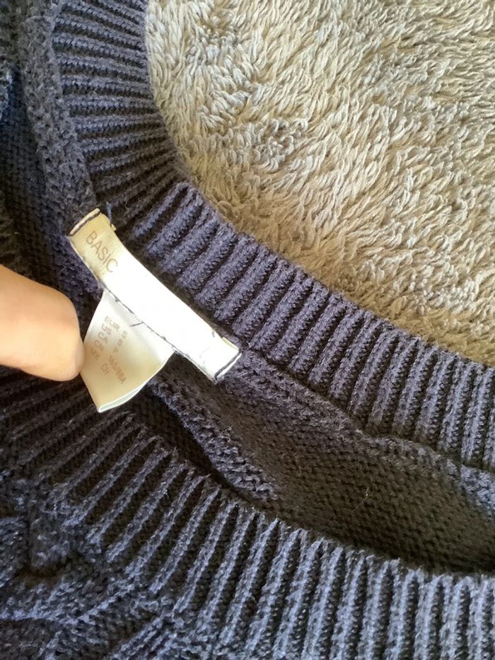 Pull bleu - photo numéro 2