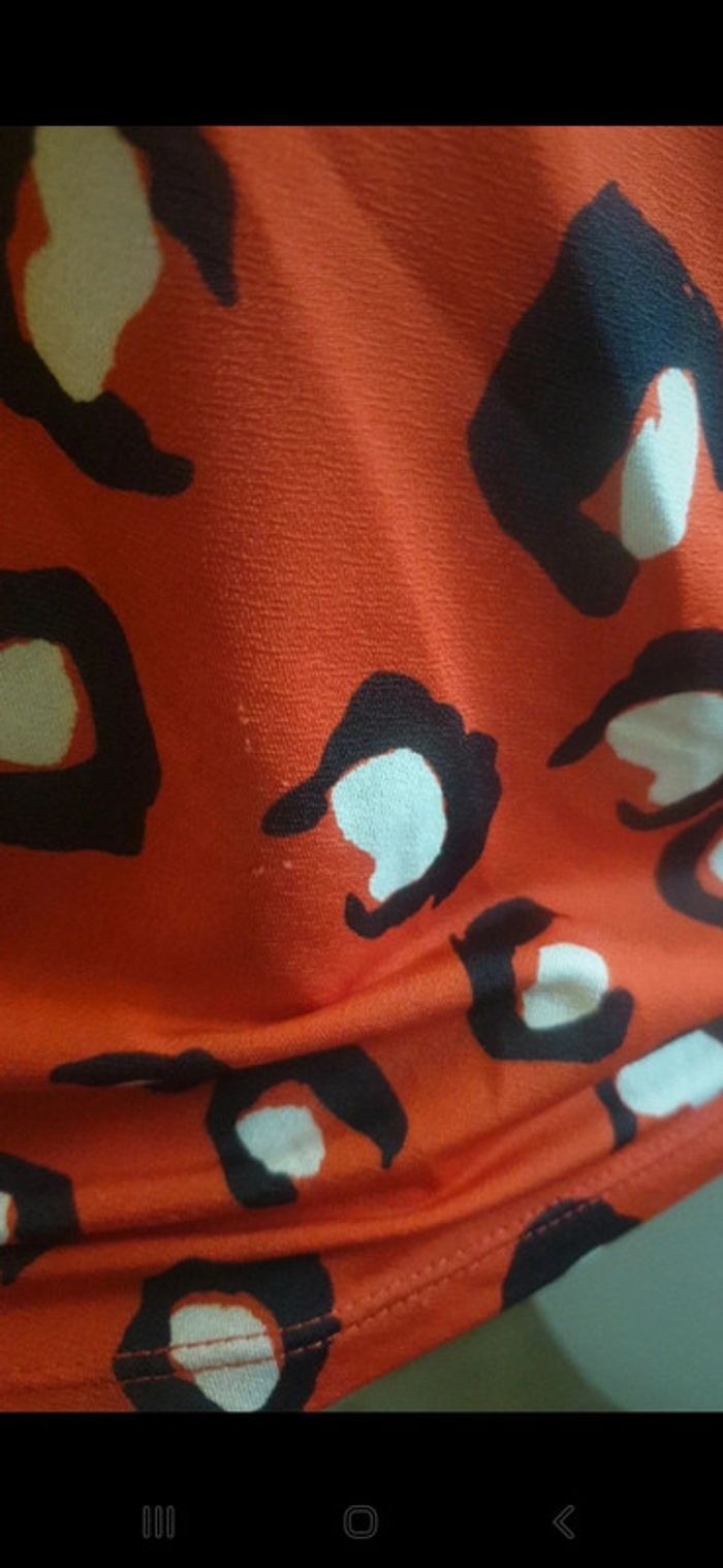 Morgan Joli top corail manches 3/4 T.38 - photo numéro 6