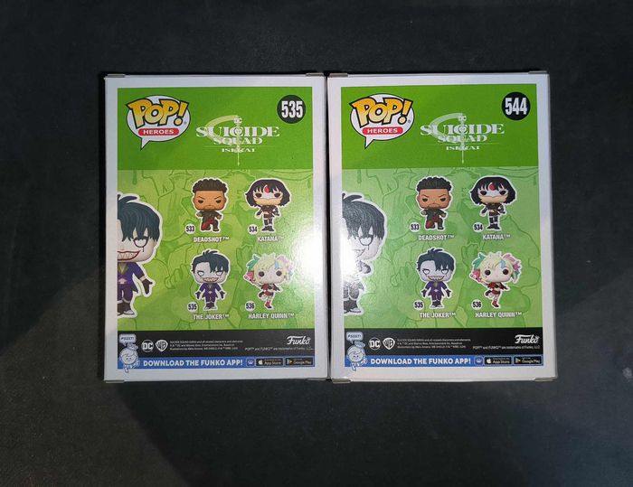 Lot 2 Figurines Funko Pop / The Joker 535 / Suicide Squad Isekai / Dc Comics - 1 Chase + 1 Normal - photo numéro 3