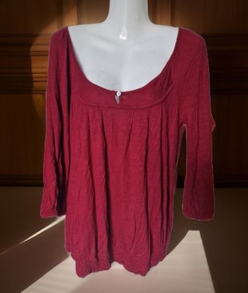 Superbe Haut encolure princesse et bas froncé