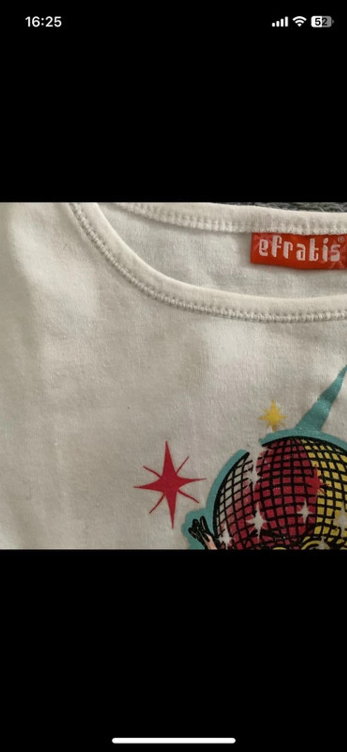 Lot de 8 t-shirts fille manches courtes taille 6 ans - photo numéro 11