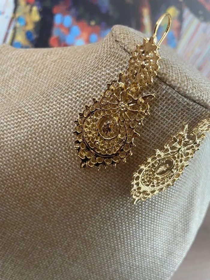 Boucles d’oreille filigrane