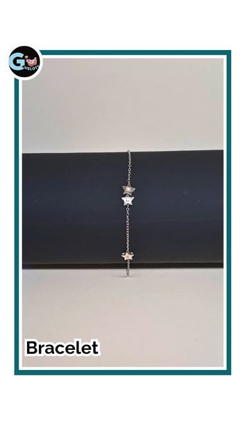 🦚Bracelet en argent