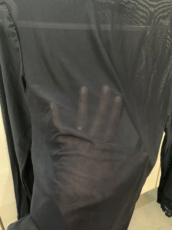 Haut transparent dentelle - photo numéro 4