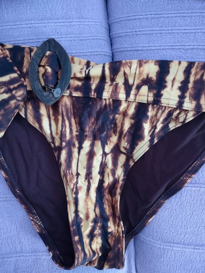 Maillot de bain deux pièces tie and dye Etam - photo numéro 2
