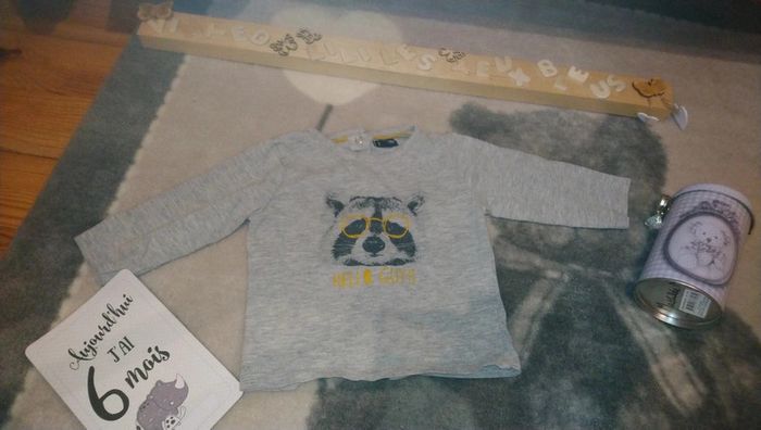 Joli tee shirt bébé garçon 6 mois kiabi