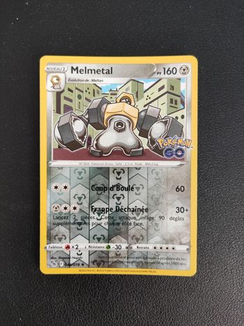 Carte Pokémon Reverse Melmetal Pokémon Go