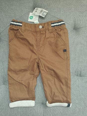 Pantalon marron 6 mois