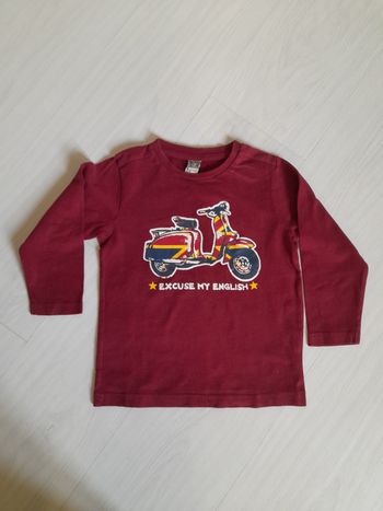 Tee-shirt manches longues T 4 ans