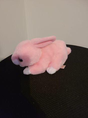 TY Beanie Baby - WALKER le lapin rose