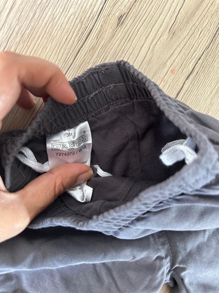 Lot 2 pantalons taille 3 mois - photo numéro 6