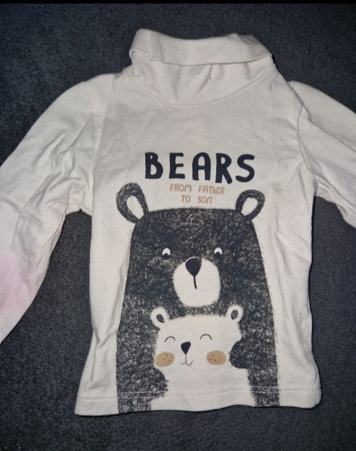 Tee shirt manches longues 1 mois - photo numéro 2
