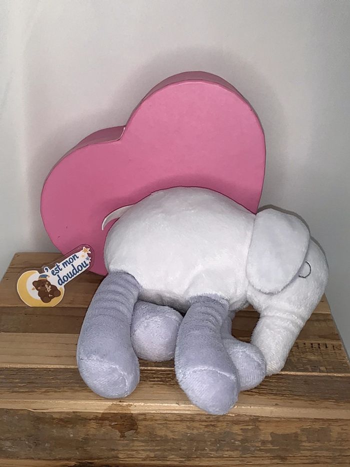 GDB02 doudou éléphant 🐘 grain de blé - photo numéro 2