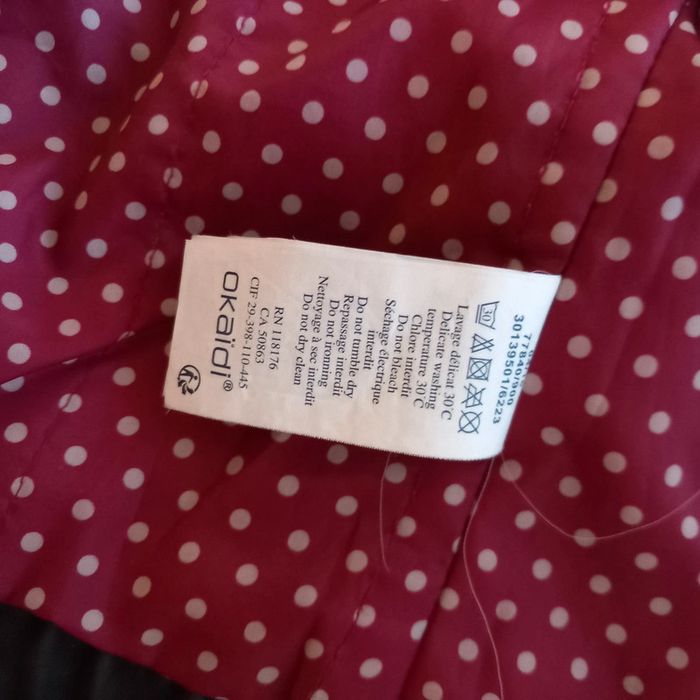 Veste légère en simili cuir fille - photo numéro 6