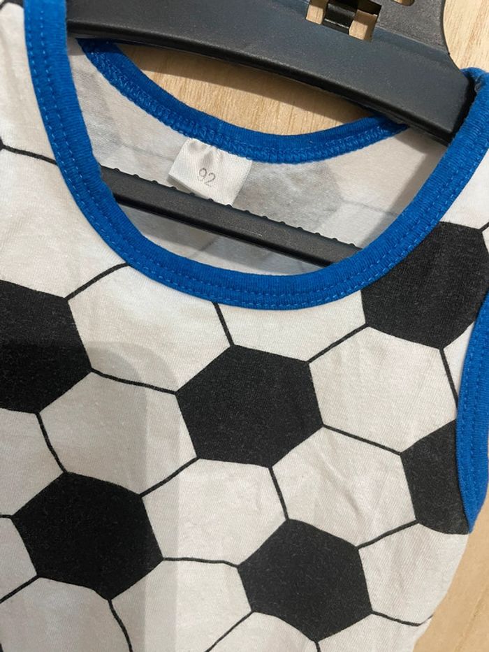 Débardeur foot sans manches 92 cm - photo numéro 2