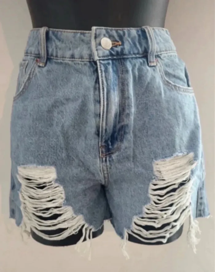 Short en jean femme