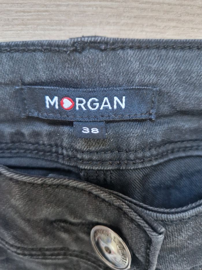 Short femme noir Morgan à sequins taille 38 - photo numéro 3