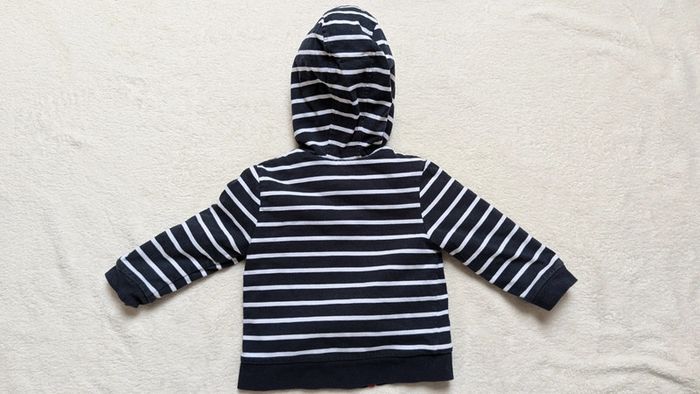 Veste capuche hiver terre de marins 18 mois - photo numéro 8
