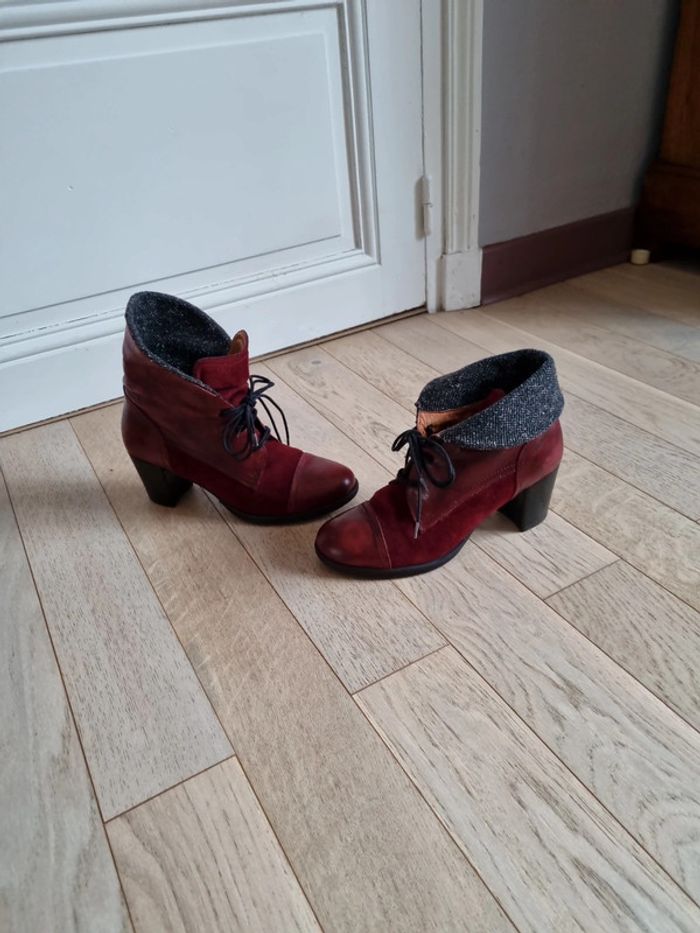 Bottines 37 hispanitas cuir