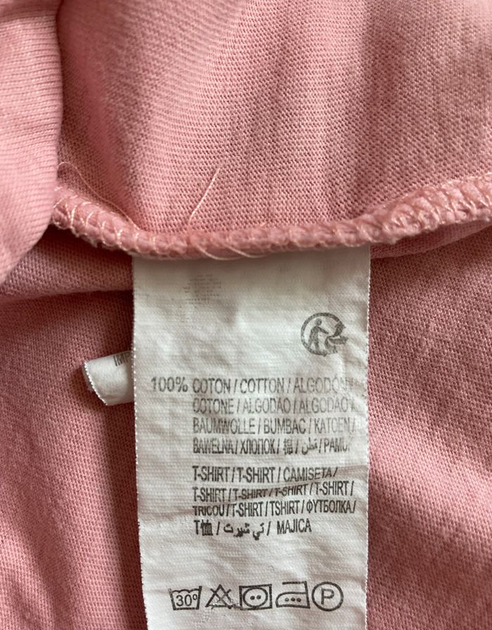 T-shirt manches longues bébé fille coeur pailleté 18 mois - photo numéro 5