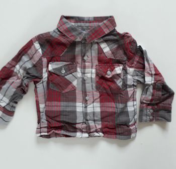 Chemise à carreaux