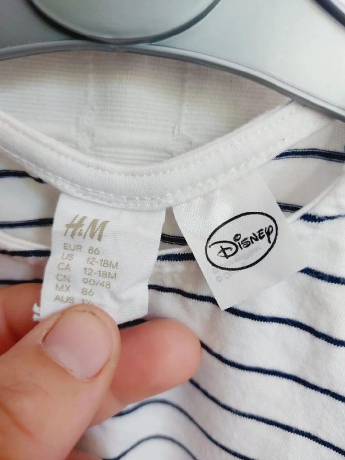 Robe courte / tunique H&M Disney 86 cms / 24 mois - photo numéro 2