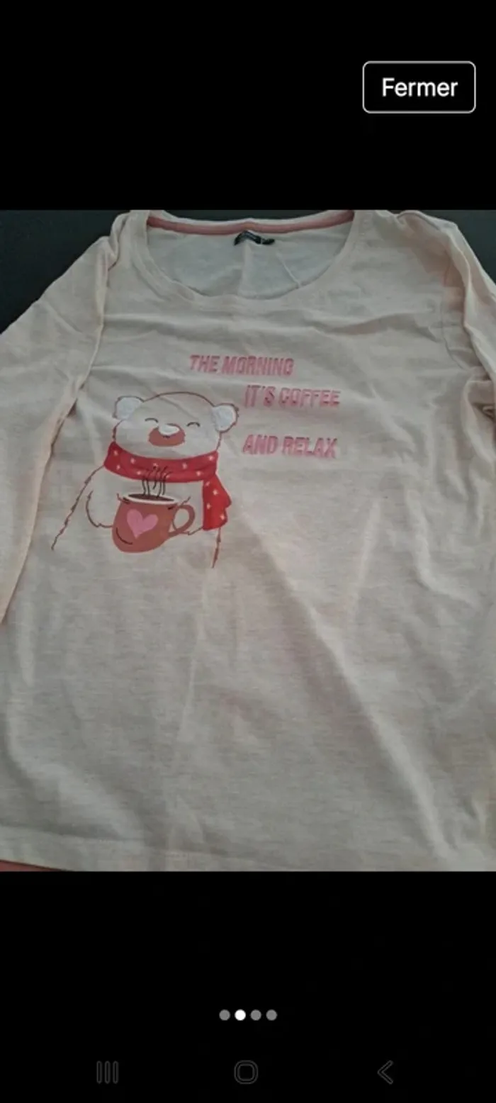 Pyjama femme Imprévu L - photo numéro 2