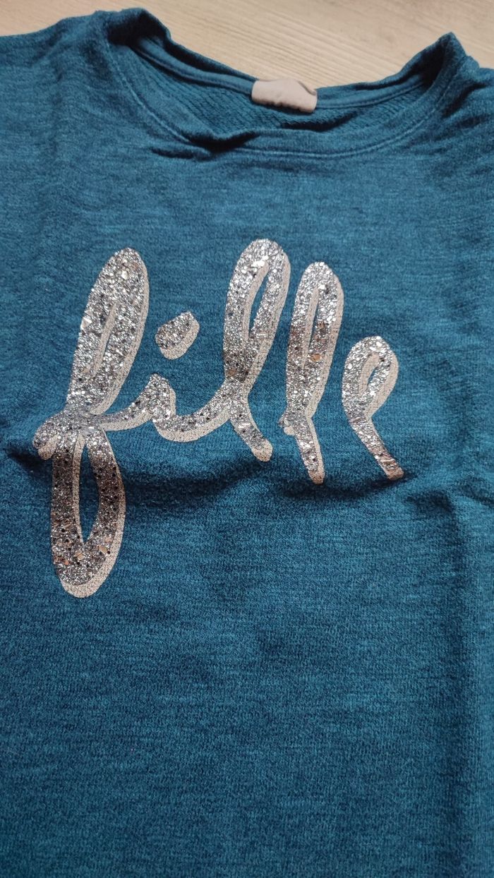 Pull fille manches courtes - photo numéro 3