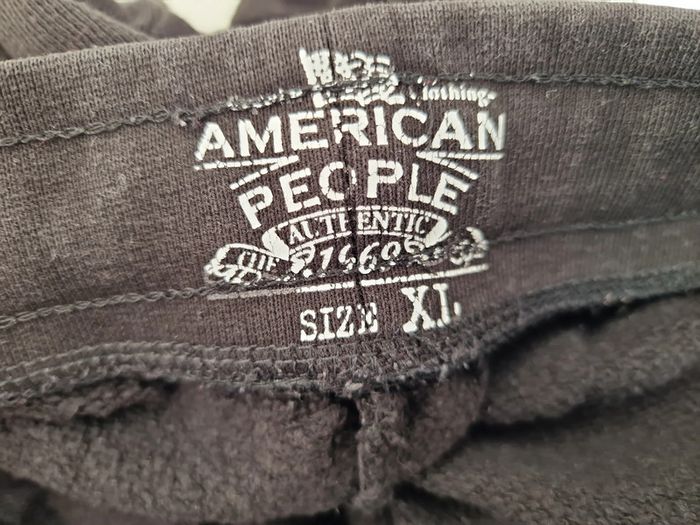 Short Court Noir Drapeau Americain - photo numéro 6