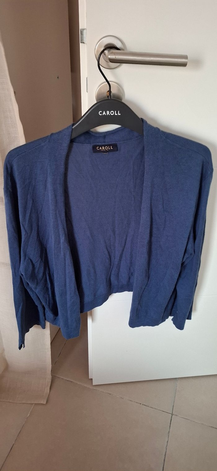 Gilet  bleu Caroll