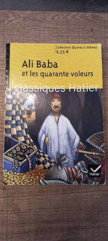livre "Ali Baba et les 40 voleurs" de chez Hatier