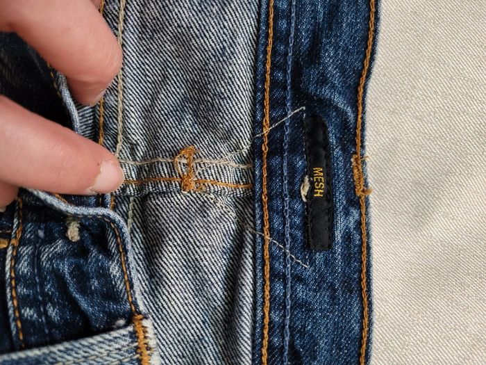 Jean meltin'Pot, W26 L34, style MESH - photo numéro 6