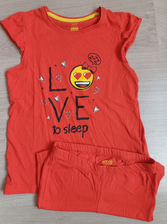 Pyjama short Emoji  Taille 8/10 ans