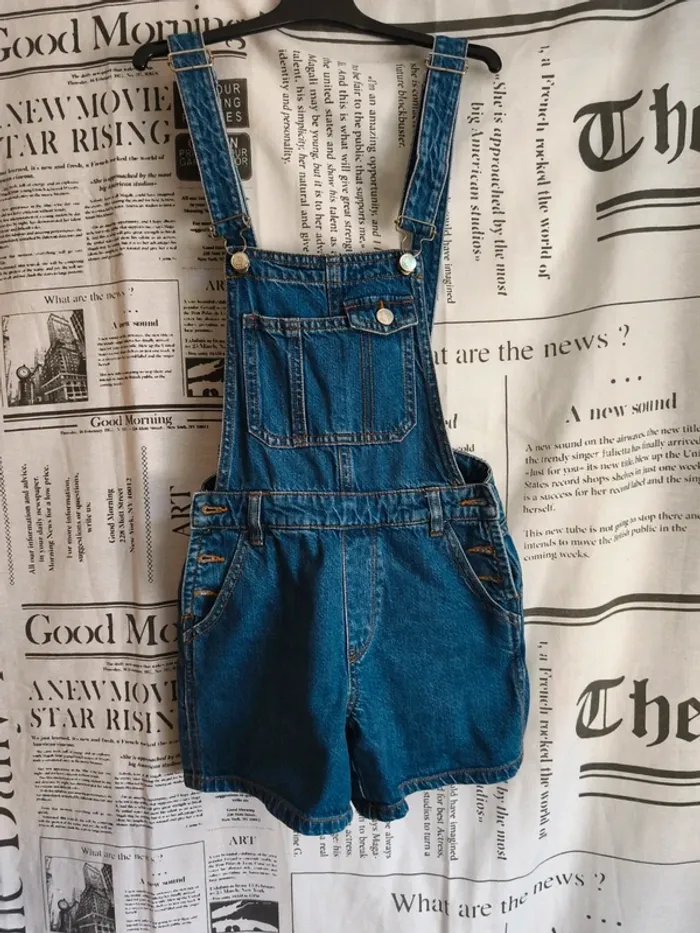 Salopette short