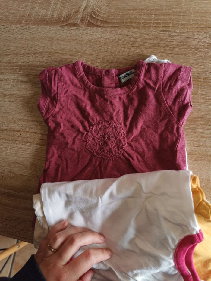 Ensemble tee shirt 3 mois fille - photo numéro 5
