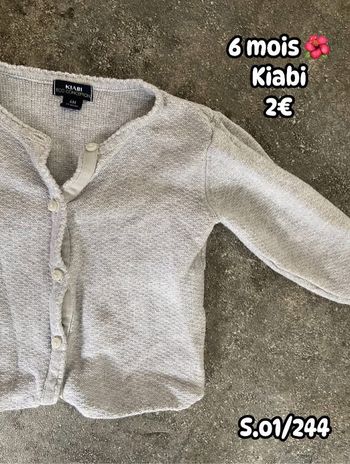 Gilet 🌺 6 mois 🌺 Kiabi