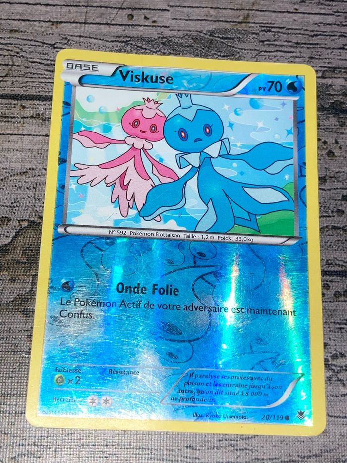 Pokemon Viskuse - Reverse - Base - 20/119 - 2014 - photo numéro 2