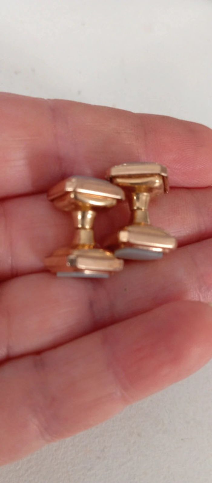 Boutons de manchette vintage - photo numéro 3