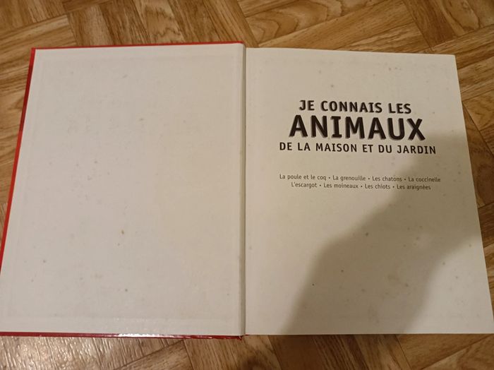 Livre " Je connais les animaux de la maison et du jardin" en bon état - photo numéro 4