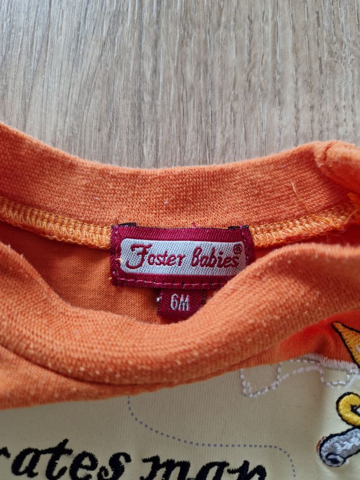 T-shirt Bébé Pirate 6 Mois - Faster Babies - photo numéro 2