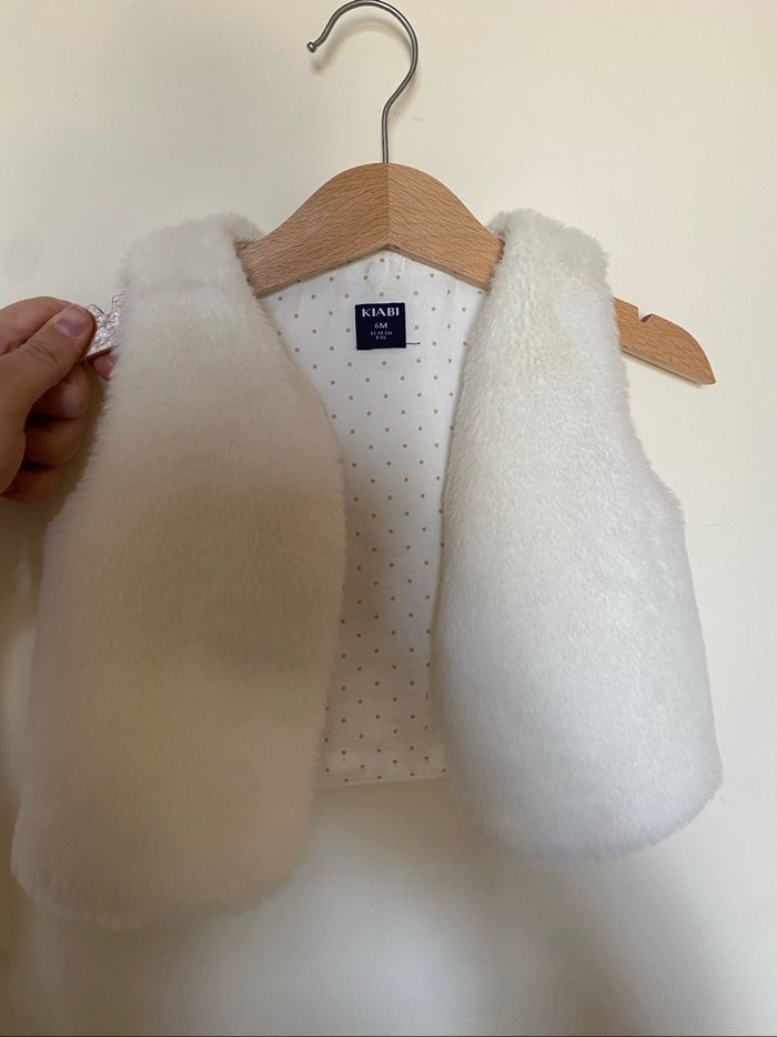 Gilet en fourrure kiabi - photo numéro 2