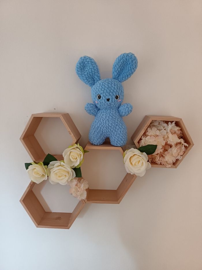 Lapin au crochet de 33cm - photo numéro 3