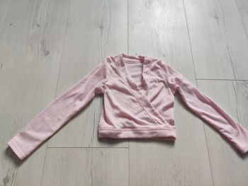 Cache coeur rose de danse 4 ans