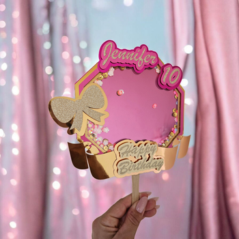 déco cake topper gâteau anniversaire